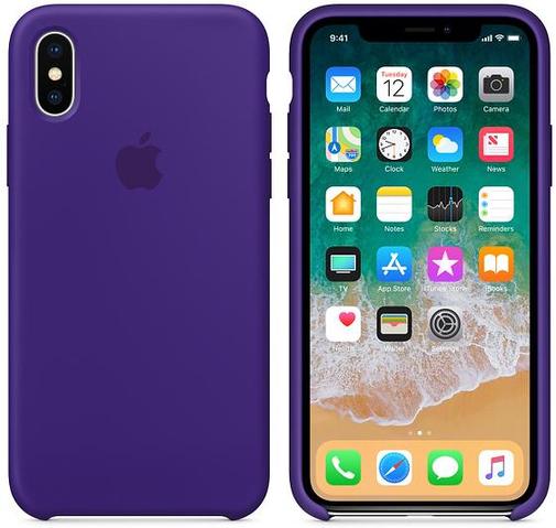 Чохол HCopy for iPhone X - Silicone Case Ultra Violet (ASCHCXUV) UA
