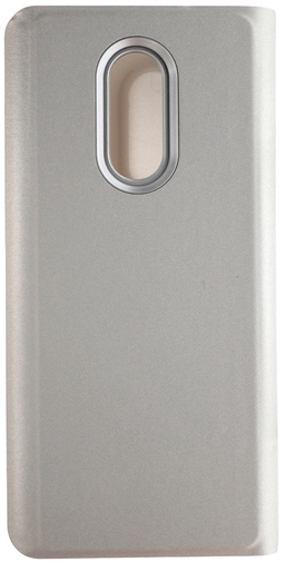 for Xiaomi redmi 5 - MIRROR View cover Silver