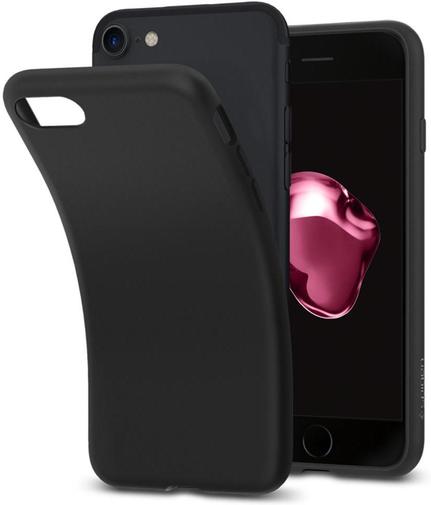 Чохол-накладка Spigen для iPhone 8/7 - Liquid Crystal Matte Black