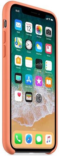 Чохол-накладка Apple для iPhone X - Silicone Case Peach