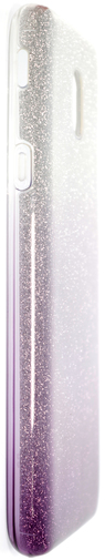 for Samsung Galaxy J7 2018 - Superslim Glitter series Violet