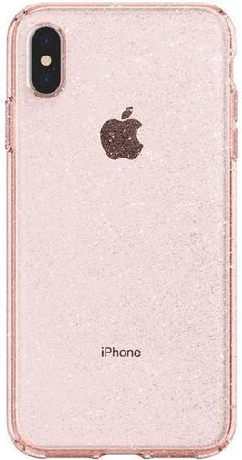  Чохол Spigen for iPhone XS Max - Liquid Crystal Glitter Rose Quartz (065CS25124)