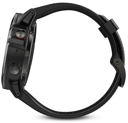 Фото: Смарт годинник Garmin Fenix 5x Sapphire Grey Black (010-01733-14) № 8 | KTC