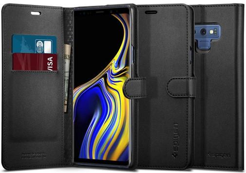 Чохол-книжка Spigen для Samsung Galaxy Note 9 - Wallet S Black