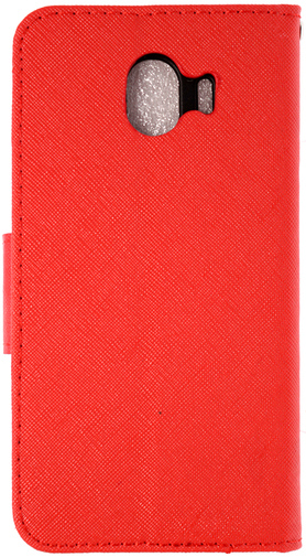 for Samsung J4 2018 - Book Cover Red