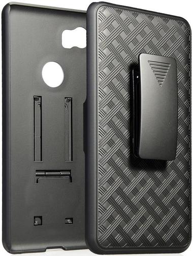 Чохол Verizon for Google Pixel 2 XL - Shell and Holster Black (49702VZRHOC)