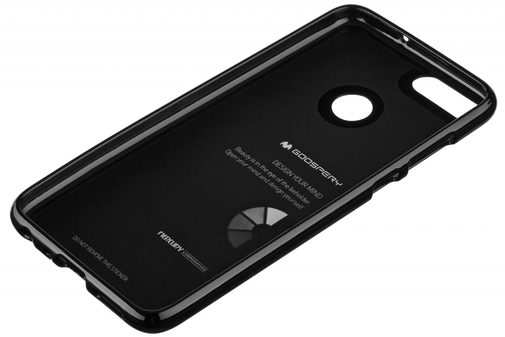 Чохол Goospery for Huawei P Smart - Jelly Case Black (8809550386204)