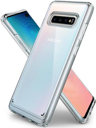 Чохол Spigen for Samsung Galaxy S10 Plus - Ultra Hybrid Crystal Clear (606CS25766)
