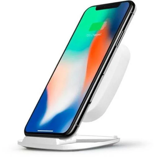 Фото: Бездротовий зарядний пристрій Zens Fast Wireless Charger Stand/Base 10W White (ZESC06W/00) № 5 | KTC