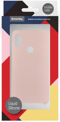 Чохол-накладка ColorWay для Xiaomi Redmi Note 5 Pro - Liquid Silicone Pink