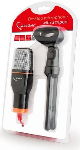Мікрофон настільний Gembird MIC-D-03, Black