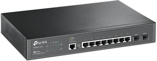 Switch, 25 ports, Tp-Link T2500G-10TS 8x100/1000/10000Mbps, 2x1G SFP, JetStream