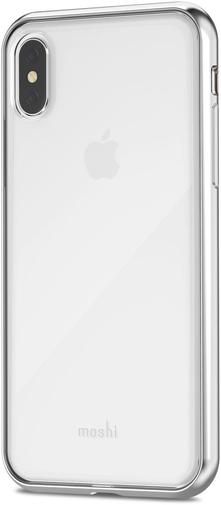 Чохол Moshi for Apple iPhone Xs/X - Vitros Slim Stylish Protection Case Jet Silver (99MO103201)