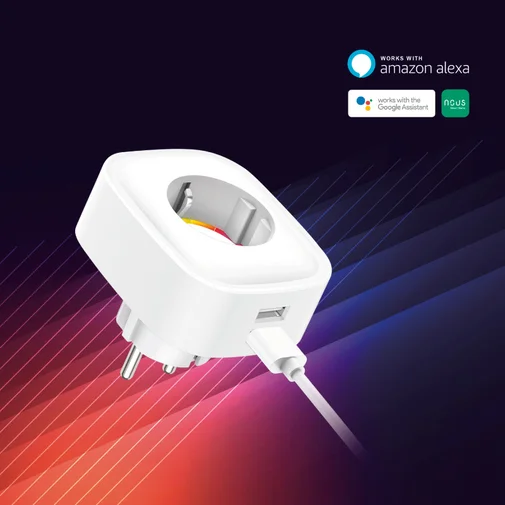 Фото: Смарт розетка Nous Smart WiFi Socket A2 White № 17 | KTC