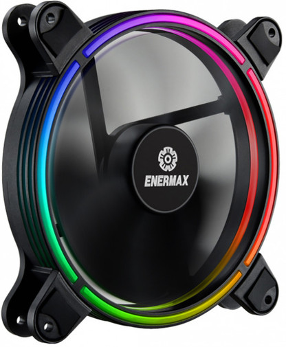 Кулер для корпусу Enermax T.B.RGB, 140x140x25mm, 1200 RPM, 21dBA, 6pin (комплект 2 штуки)