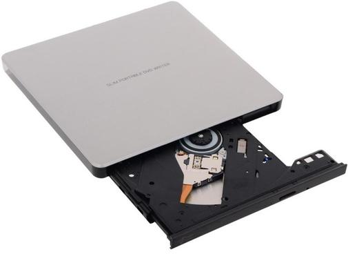 Дисковод LG H-L Data Storage Slim GP60NS60.AUAE12S Silver