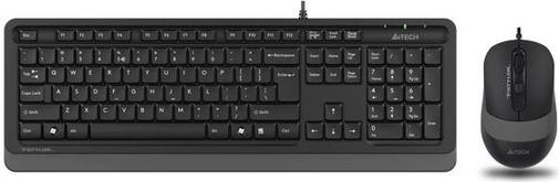 Комплект клавіатура+миша A4tech F1010 Grey