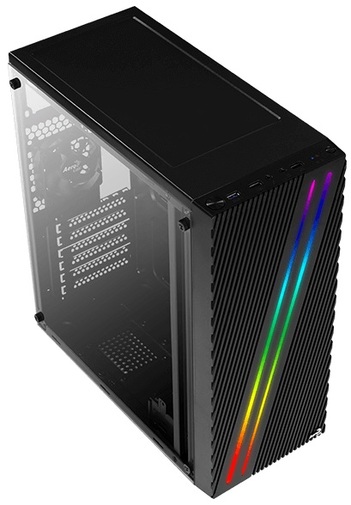 Корпус для ПК AeroCool Streak RGB Black with window (Streak-A-BK-v1)