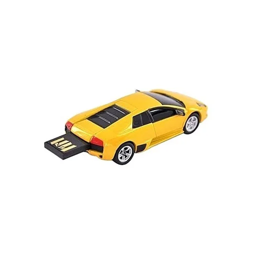 Фото: Флешка USB Autodrive Lamborghini Murcielago 8ГБ (92911W-YELLOW-8GB) жовта № 5 | KTC