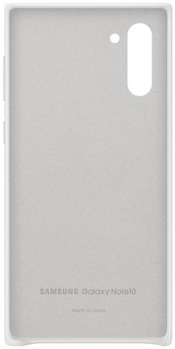 Чохол-накладка Samsung для Galaxy Note 10 (N970) - Leather Cover White