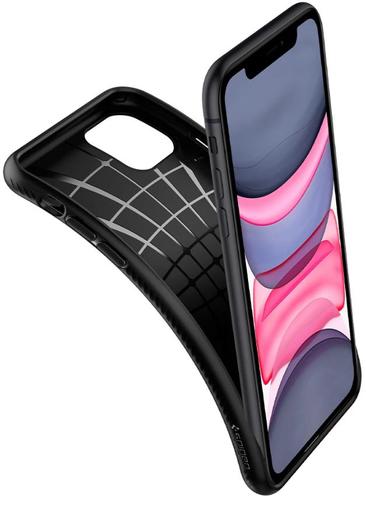 Чохол-накладка Spigen для iPhone 11 - Liquid Air Matte Black