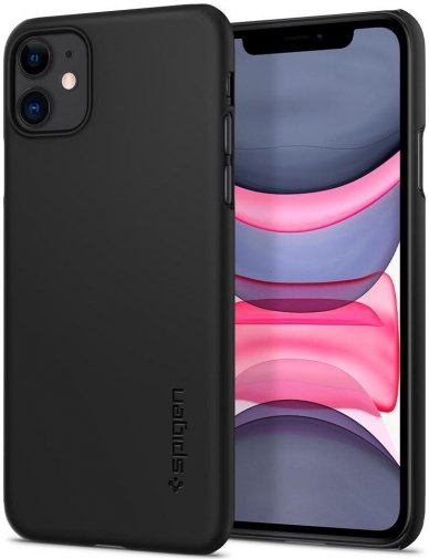 Чохол-накладка Spigen для Apple iPhone 11 - Thin Fit Black