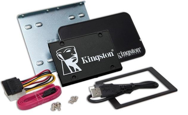 Твердотільний накопичувач Kingston KC600 256GB SKC600B/256G Bundle Kit