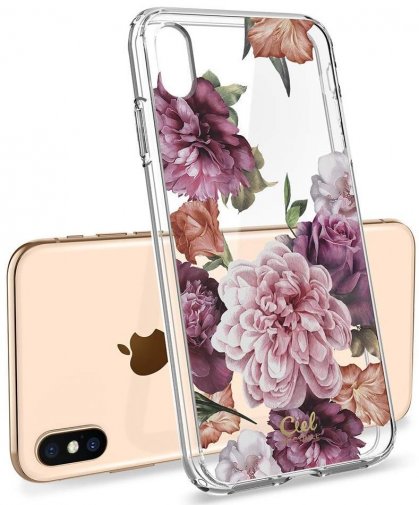 Чохол-накладка Spigen для Apple iPhone Xs Max - Cyrill Cecile Rose Floral