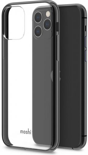 Чохол Moshi for Apple iPhone 11 Pro Max - Vitros Slim Clear Case Raven Black (99MO103038)
