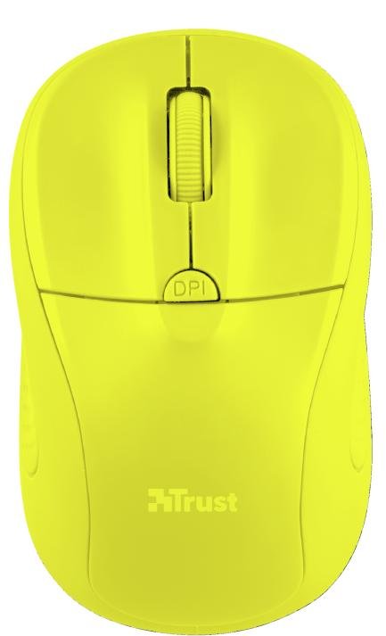 Мишка, Trust Primo Wireless Neon Yellow