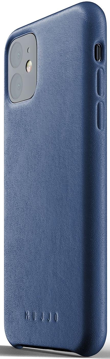 Чохол-накладка MUJJO для iPhone 11 - Full Leather, Monaco Blue