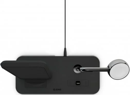 Фото: Док-станція Zens Stand Dock Watch Aluminium Wireless Charger 10W Black (ZEDC07B/00) № 9 | KTC
