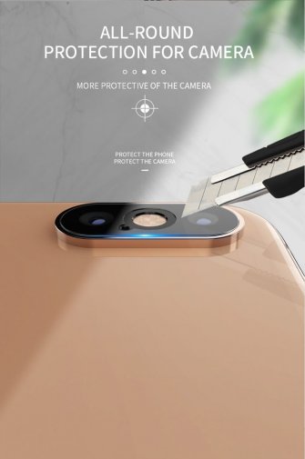 Захисне скло для камери Blueo iPhone Xs/Xs Max - Clear