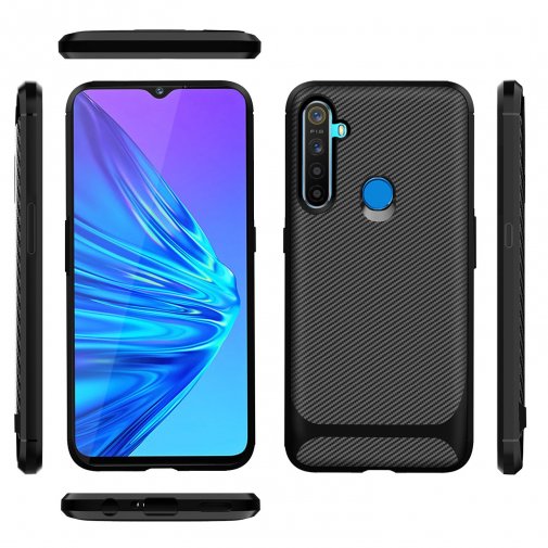 Чохол Realme for Realme 5 - Silicone cover Black (661885)