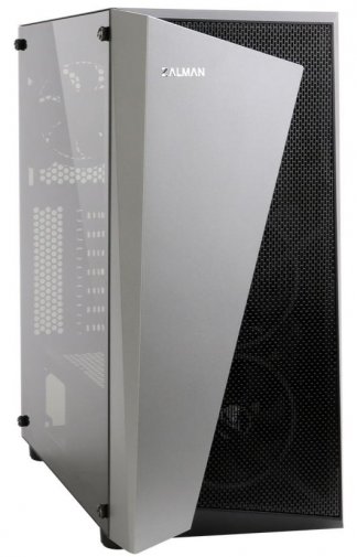 ATX, Zalman S4 Plus, NoPSU, Fan 3x12cm, 2xUSB2.0, 1xUSB3.0, Black, прозора бокова стінка