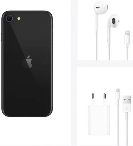 Фото: Смартфон Apple iPhone SE 2020 128GB Black (MXD02) № 14 | KTC