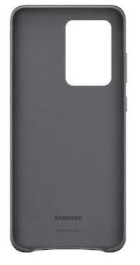 Чохол-накладка Samsung для Galaxy S20 Ultra (G988) - Leather Cover Grey