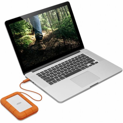 Зовнішній жорсткий диск LaCie Rugged Secure 2TB (STFR2000403)