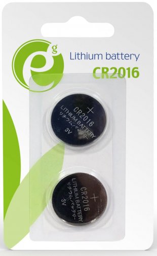 Батарейка EnerGenie CR2016 Li-ion (BL/2)