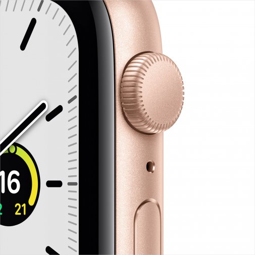 Смарт годинник Apple Watch Series SE GPS 44mm Gold Aluminium Case with Pink Sand Sport Band (MYDR2)