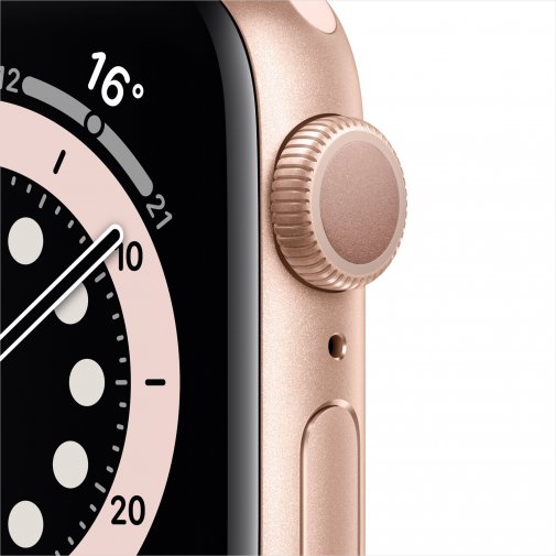 Смарт годинник Apple Watch Series 6 GPS 40mm Gold Aluminium with Pink Sand Sport Band (MG123)
