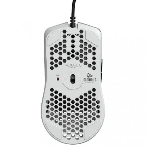 Фото: Миша Glorious Model O Glossy White (GO-GWhite) № 8 | KTC