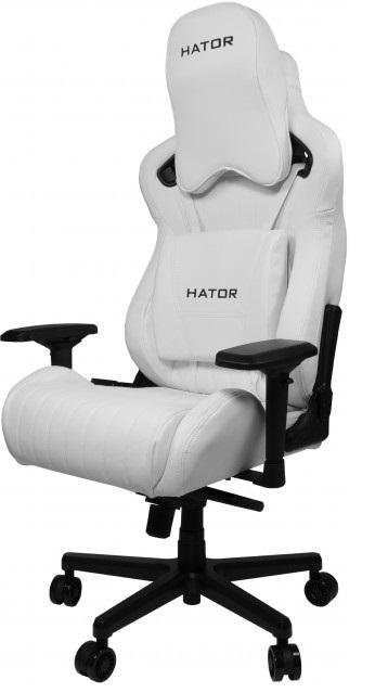 Крісло ігрове Hator Arc S HTC-1003, PU шкіра, Al основа, Pearl White