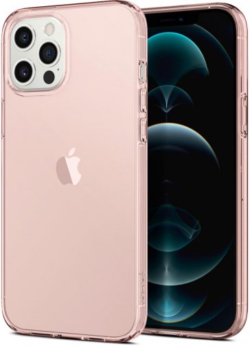 Чохол Spigen for iPhone 12 Pro Max - Crystal Flex Rose Crystal (ACS01474)