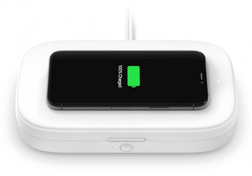 Зарядний пристрій Belkin Wireless Charging Qi 10W with UV (WIZ011VFWH)