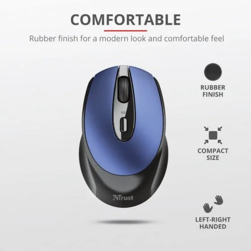 Фото: Миша Trust Zaya Wireless Blue (24018_TRUST) № 8 | KTC