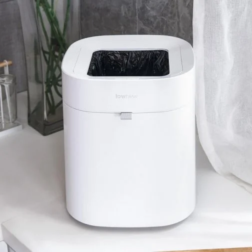 Фото: Смарт-кошик для сміття Xiaomi Smart Trash Bin TOWNEW Air White № 7 | KTC