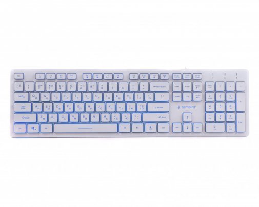 Клавіатура Gembird KB-UML3-01-W-UA White