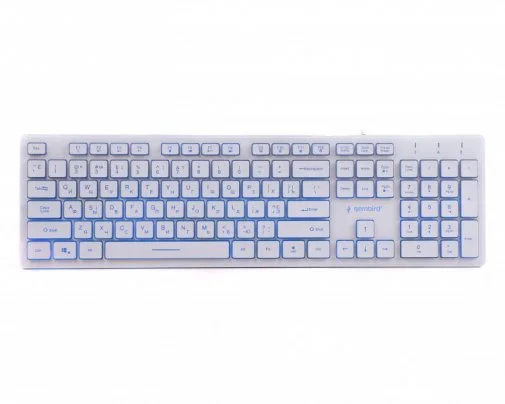 Фото: Клавіатура Gembird KB-UML3-01-W-UA White № 7 | KTC