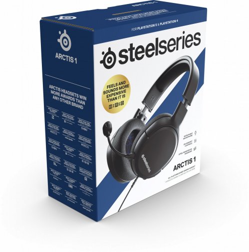 Гарнітура SteelSeries Arctis 1 for PS5 Black (61425)